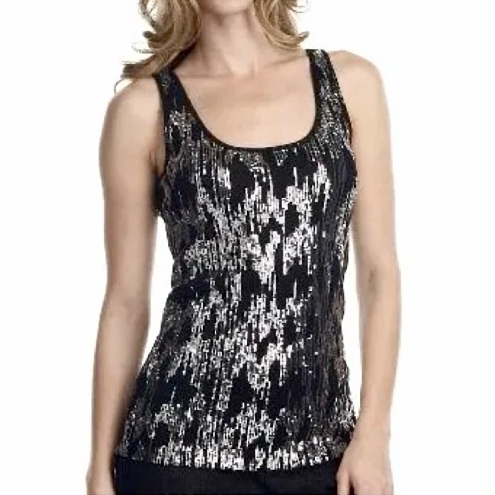 Sequin Tank Top